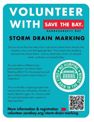 storm drain marking