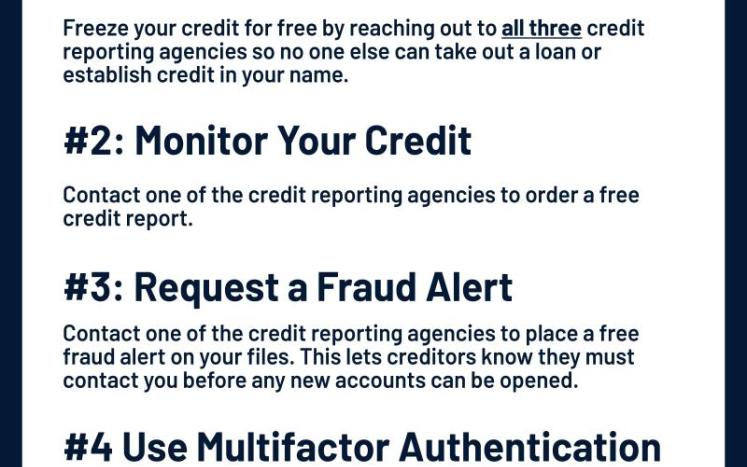 Protect your personal info
